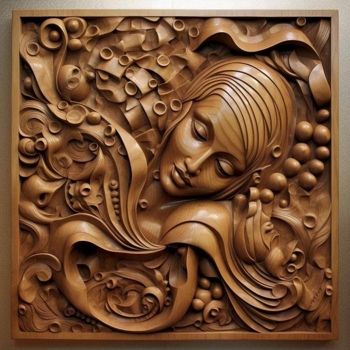 نموذج ثلاثي الأبعاد لآلة CNC 3D Art 